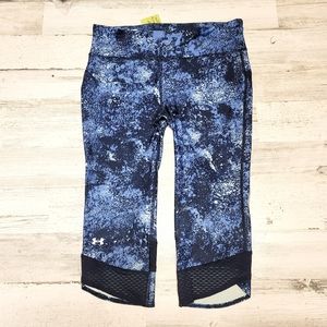 Under Armour heat gear fly printed capri